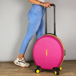 Zoozie Bags Maleta Fucsia con Bloqueo Codificado